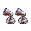 Cucumis 2 Pcs Modern Minimalist Zinc Alloy Short Wall Door Touch Door Stop Magnetic, Magnetic Door Catch, Door Stopper Wall Prot