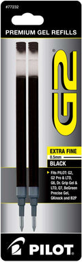 Refill For G2 Gel, Dr. Grip Gel / Ltd, Execugel G6, Q7, Extra Fine, 2/Pack [Set Of 3]