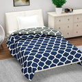 SHOPINGTRADE Poly Cotton Dohar Print Single Bed Reversible AC Blanket AC Dohar (Single Bed, Mix Match Single Bed)