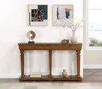 Acme Garrison 72" Console Table In Oak