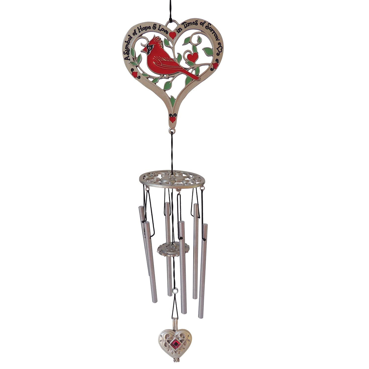 Memorial Cardinal Windchime