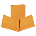 Samsill U86373 Fashion View Binder Round Ring 11 X 8-1/2 1-Inch Capacity Coral 2/Pack