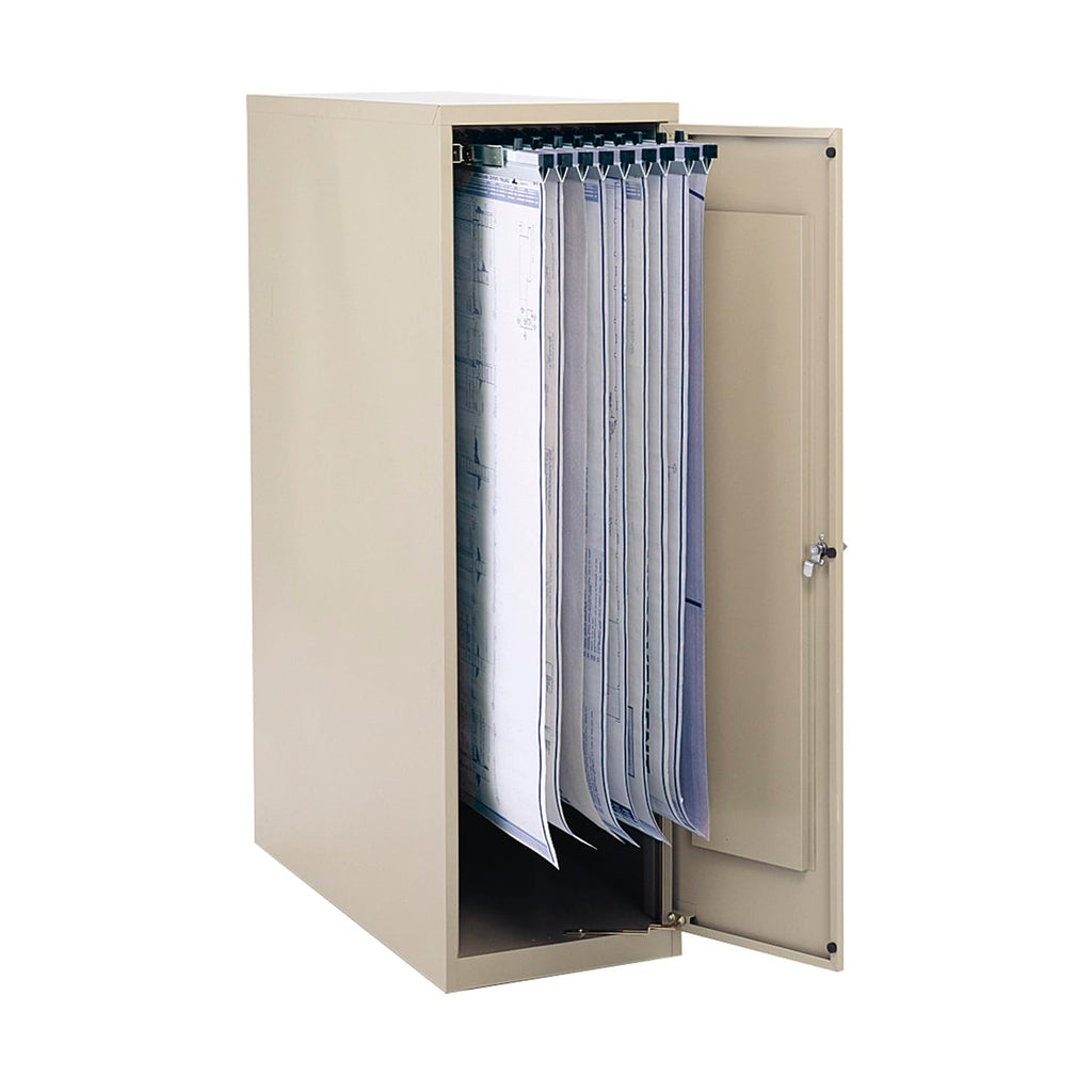Safco, Large Vertical Storage Cabinet for Home Office or Classroom Storage, Fits 18", 24", 30" and 36" Hanging Clamps