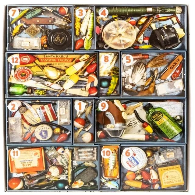 Catch Co Mystery Tackle Box 12 Days Of Fishmas Holiday Fishing Lures Advent Calendar 2023 Freshwater