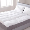Extra Thick Mattress Topper Full Xl For Firm Mattress, Extra Long 54X80 Plush & Soft Pillow Top Bed Topper For Cloud-Like Sleep