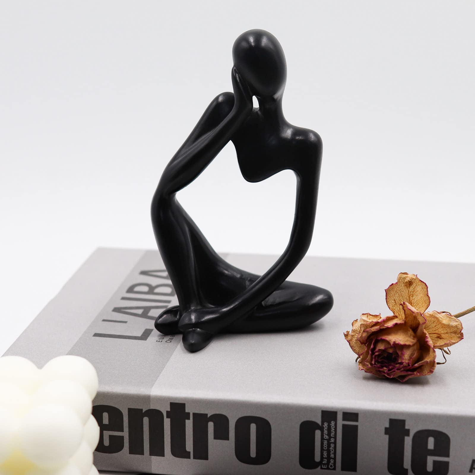 Thinker Statues and Sculptures, Resin Thinker Statue Ornaments, Abstract Style Sculptures, Housewarming Gifts, Housewarming Deco
