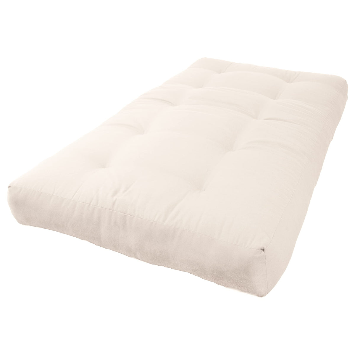 Blazing Needles Renewal 8&quot; Twill Futon Mattress, Twin, Natural