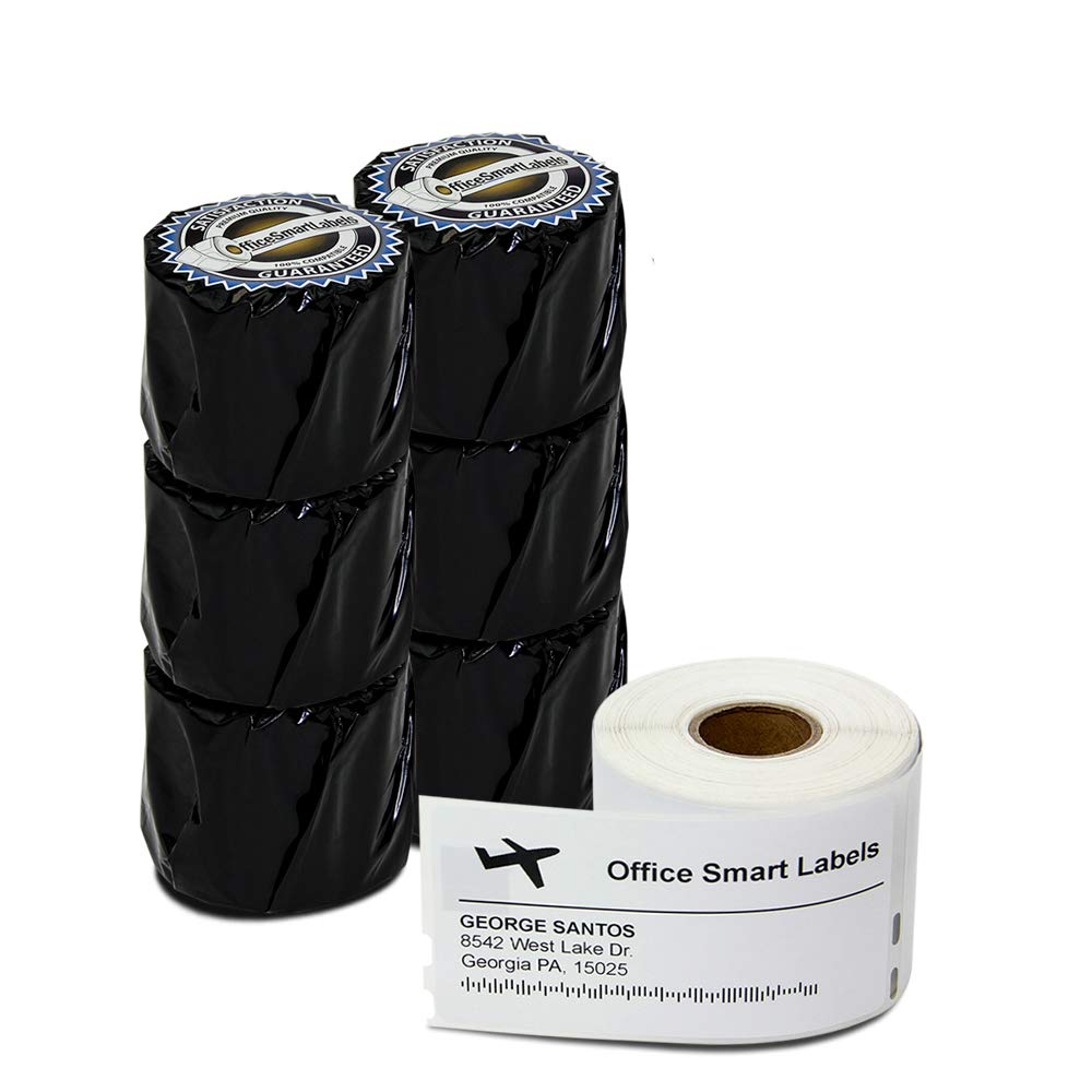 Officesmartlabels 2-1/8 X 4 Inch Shipping Labels, Compatible With 30323 (6 Rolls / 240 Labels Per Roll)