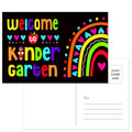 Whatsign Welcome To Kindergarten Postcards, 36 Pieces, Multicolor, 4 X 6 Inches, Great For Back To School Gifts