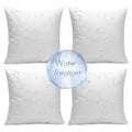 Ashler 20 X 20 Outdoor Pillows, Waterproof Inserts Set Of 4 Water Resistant Throw Pillow Inserts, Hypoallergenic Pillows For Pat