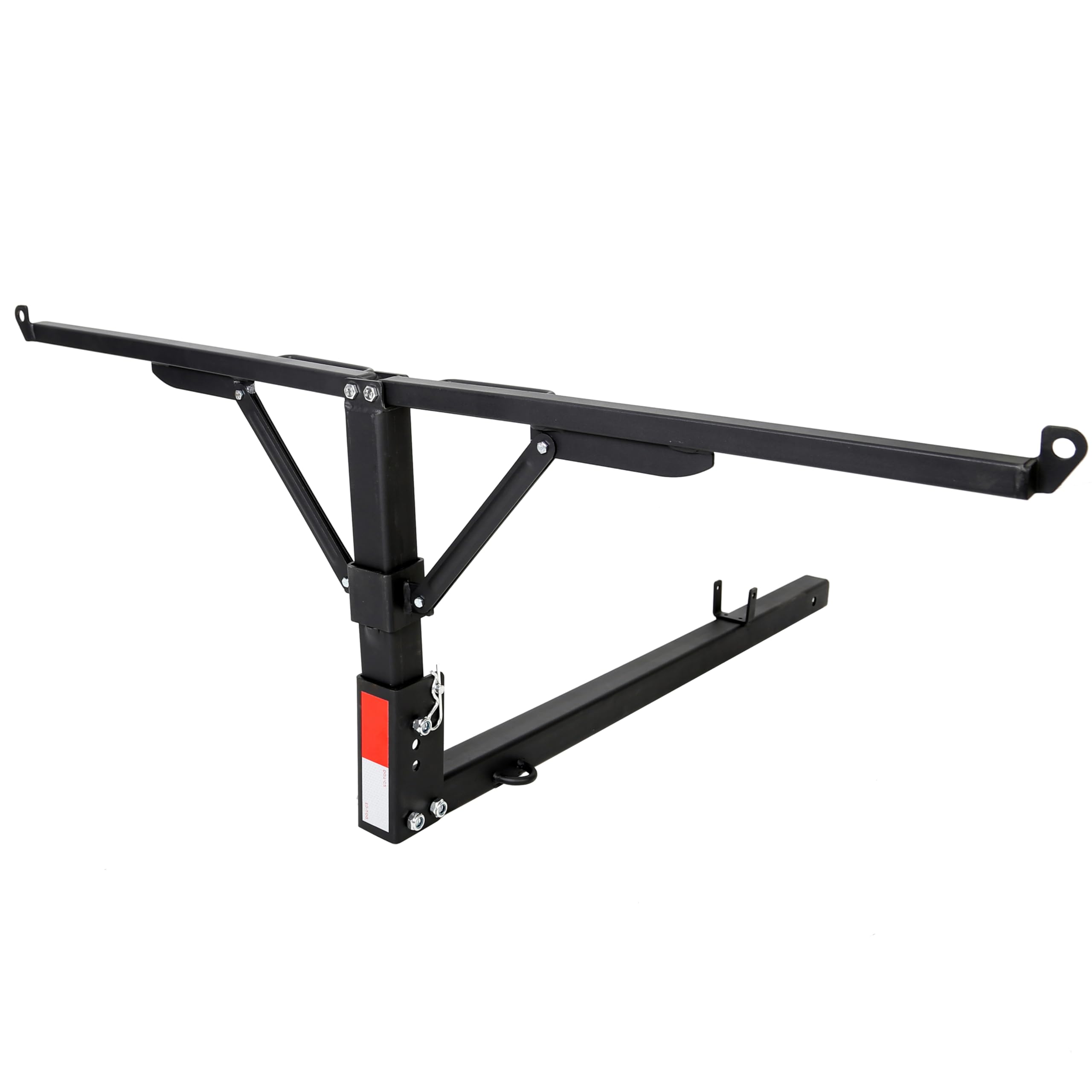 Foldable Truck Bed Extender 400Lb Pick Up Truck Bed Hitch Mount Heavy Duty Steel Bed Extender Big Bed Senior For Ladder Canoe Ka