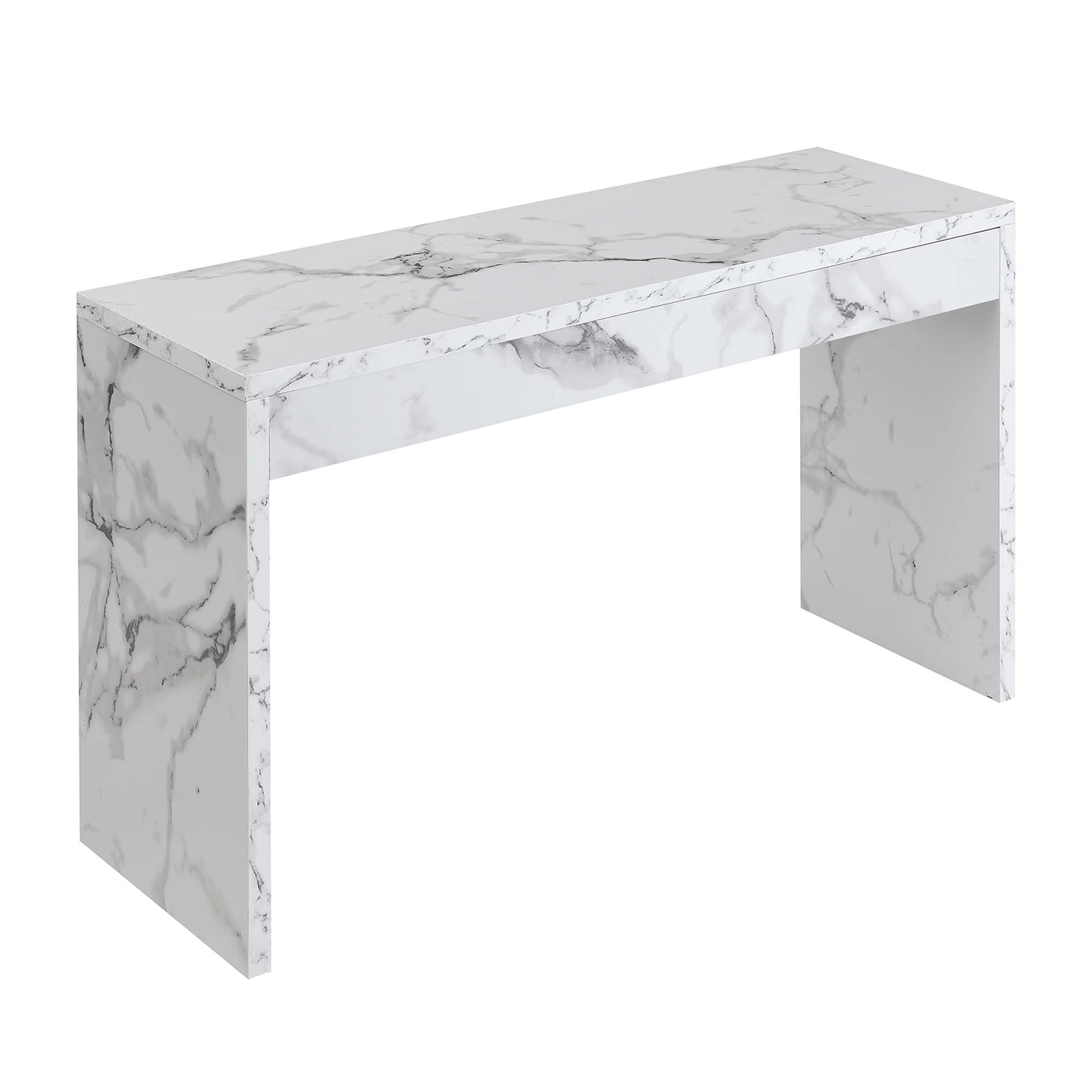 Convenience Concepts Northfield Hall Console Table 48 - Modern, Minimalist Narrow Sofa Display Accent for Contemporary Living Ro