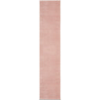 Nourison Essentials Solid Indoor/Outdoor Pink 2'2' X 18 Area Rug, Easy Cleaning, Non Shedding, Bed Room, Living Room, Dining Room, Deck, Patio, Backyard (2X18)