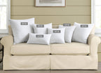 Puredown Lumbar Pillow Inserts 12 X 20 (Pack Of 2, White), Filled With Feather And Down, Decorative Pillows For Couch, Home Deco