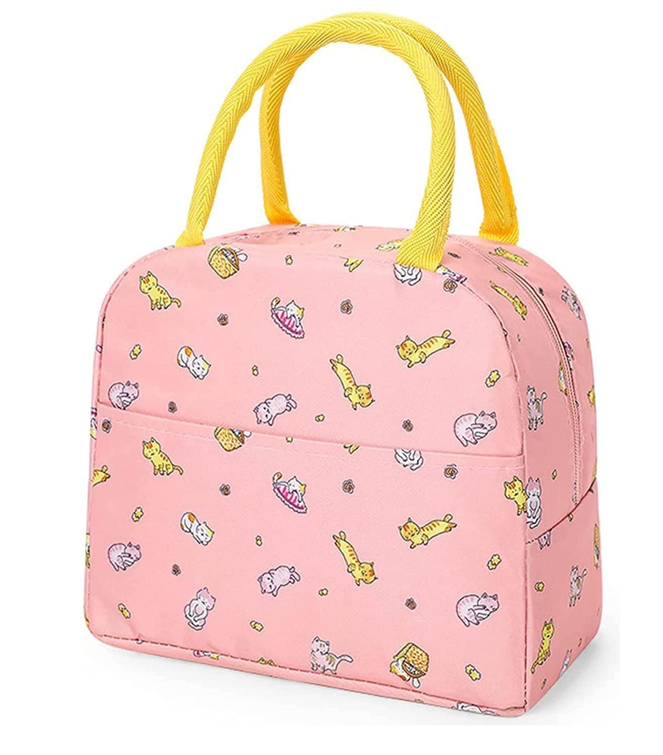 Crockery Hub Insulated Lunch Bag For Women Small Lunch Leakproof Bag For Office, Work, School, Picnic Beach, Office, Outdoor, Gy