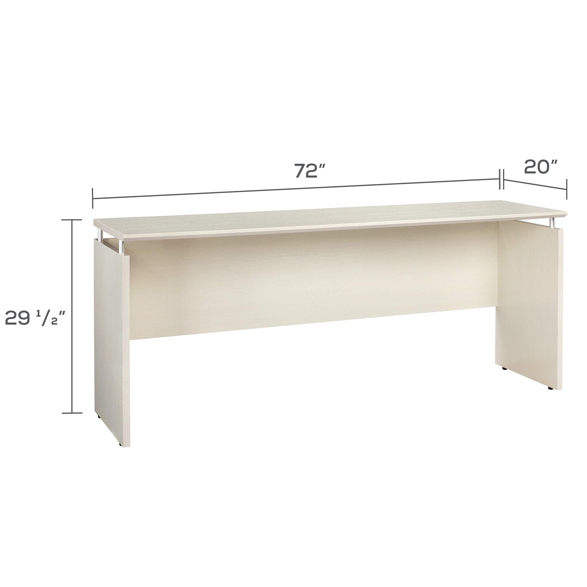 Safco Medina Credenza, 72", Textured Sea Salt
