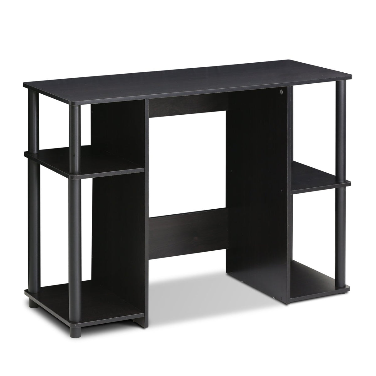 Furinno Jaya Computer Study Desk,Open Storage, Espresso