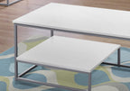 Monarch Specialties TABLE SET One Size WHITE