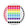 Savita Round Label Sticker, 1050Pcs Color Coding Stickers Dots, Waterproof Color-Coding Labels For Kids Office School Home Marki