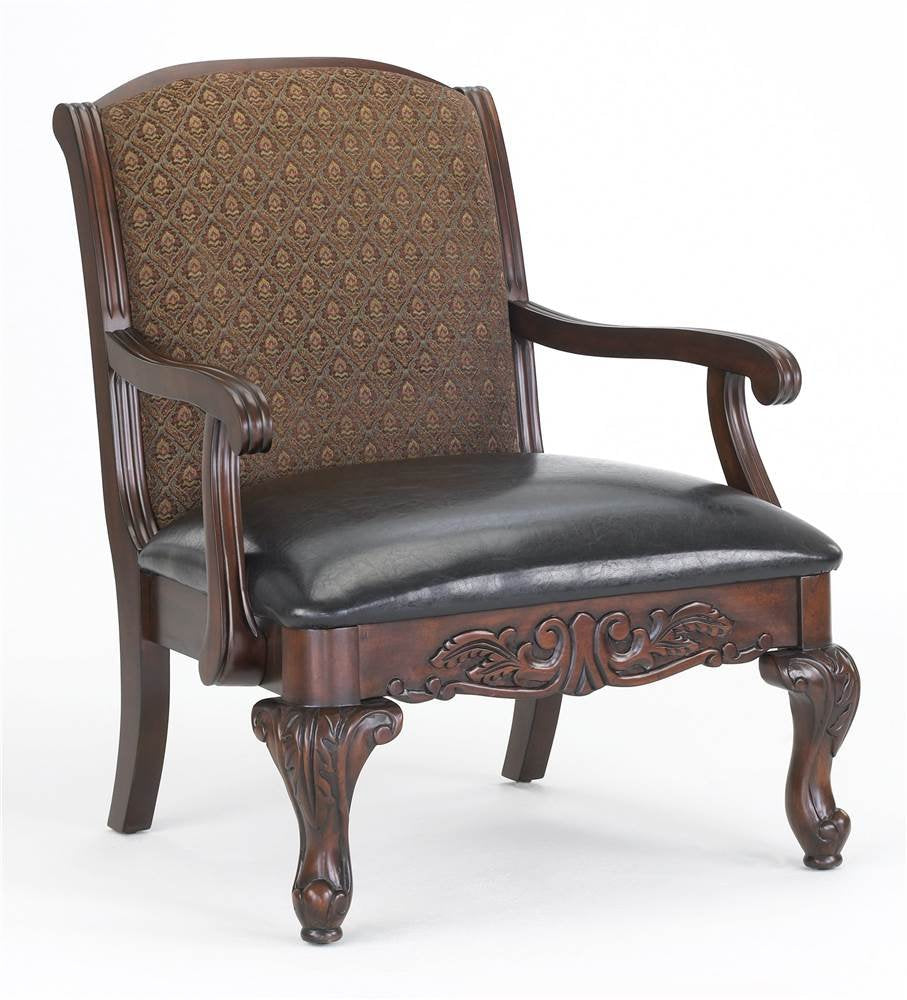 Comfort Pointe Liza Accent Chair , Brown
