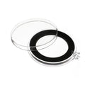 Y48Mm Black Ring Coin Capsules For 2Oz Libertads, Pack Of 5.