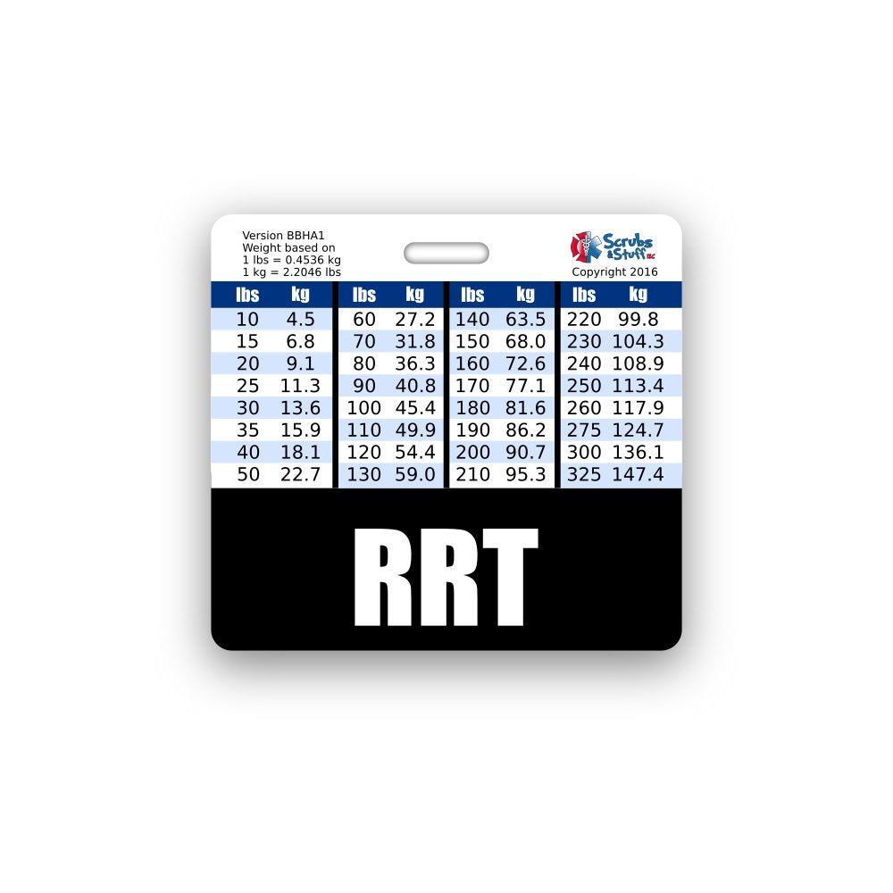 Org Chart Rrt Scrubs and Stuff LLC Badge Buddy for ID Badge - Standard Size, Black ...