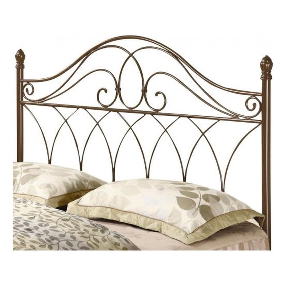 Coaster Metal Headboard Full / Queen Brown 300186QF