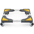 Nefish Heavy Duty Dolly for Washing Machine Adjustable Mini Fridge Stand washer Dryer Stand Mobile Roller Universal Dolly Cart w