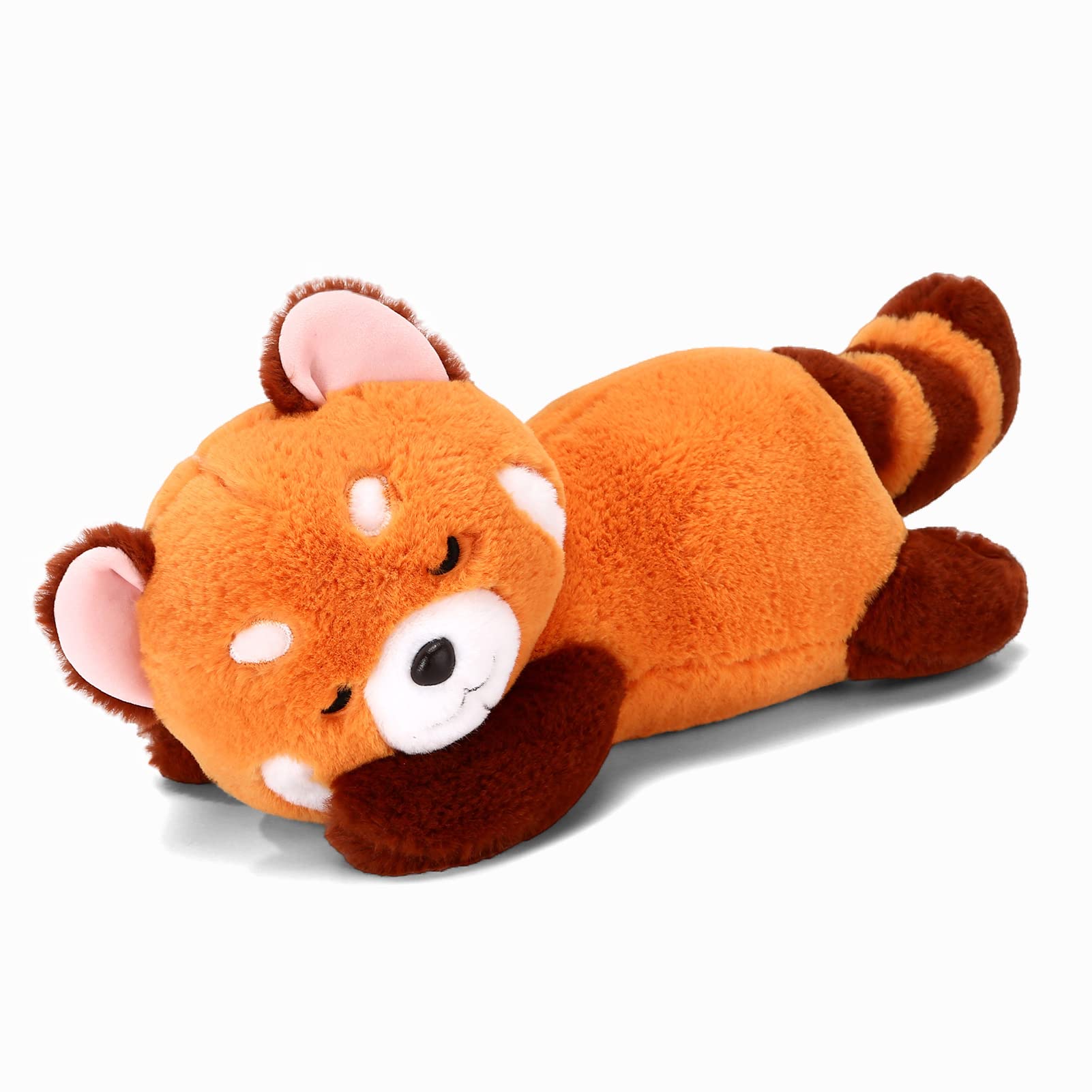Red Panda Stuffed Animal Pillow Cute Red Panda Plush Toy Panda Plushie Gift for Girlfriend Kids Birthday 13.7' Red Panda Pillow