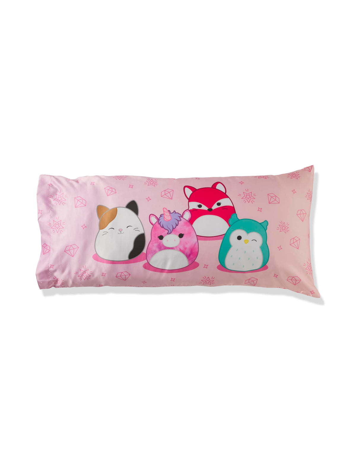 Squishmallows Bedding Silky Satin Standard Beauty Silky Satin King Size Pillowcase Cover 20X36 For Hair And Skin, (Officially Li