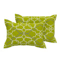 Huesland By Ahmedabad Cotton 144 Tc Cotton Pillow Covers Set Of 2  Green