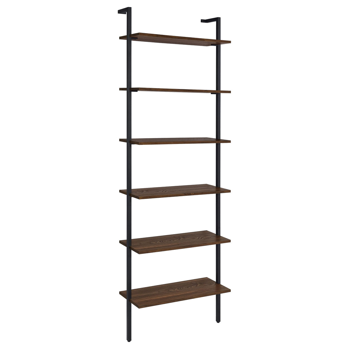 Coaster Home Furnishings Owens 31-Inch 6-Shelf Wall Bookshelf Walnut