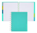 Talia Discbound Notebooks, Planner, Customizable, (Celestial Turquoise, Midsize (7.5In X 9.75In))