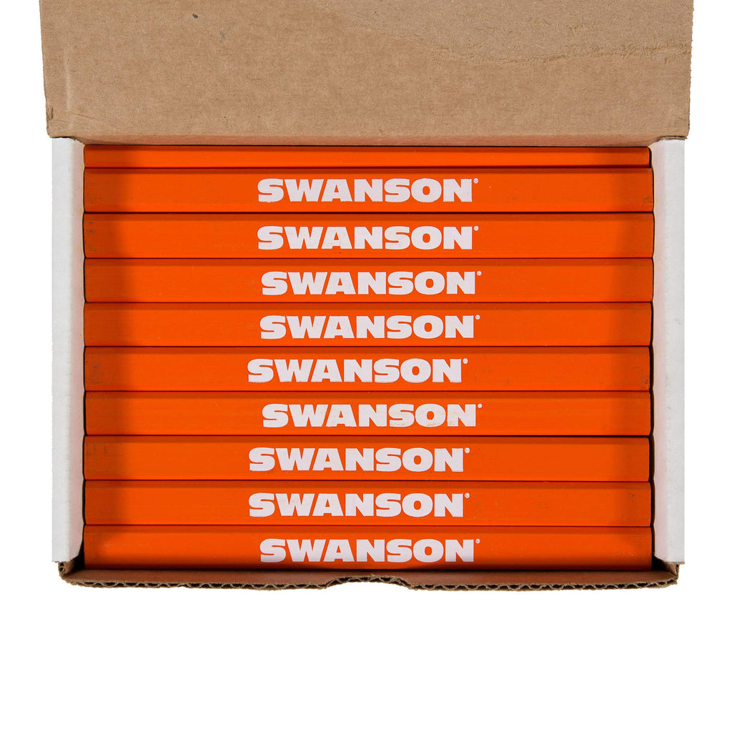 Swanson Tool Cp700B Carpenter Pencil 72 Pack (Yellow)