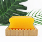 Bamboo Soap Dish Holder - Soap Saver - Natural Bamboo Wood Soap Dish With Drain Tray For Shower Bathroom Bathtub Kitchen Extend