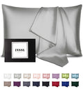 Inssl Silk Pillowcase For Women, Mulberry Silk Pillowcase For Hair And Skin And Stay Comfortable And Breathable During Sleep (St