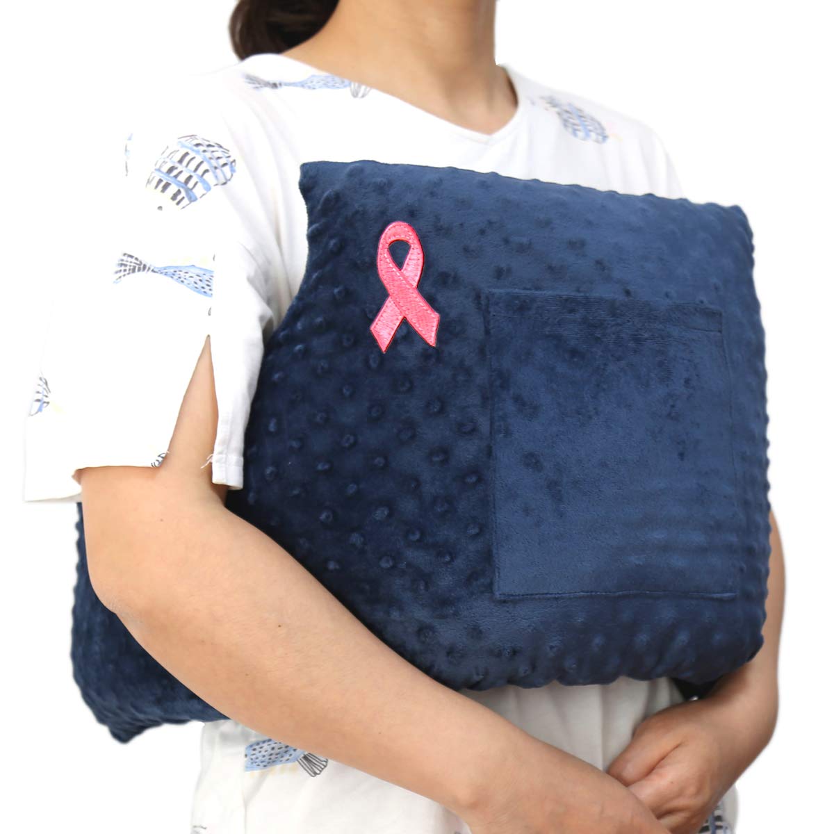 Rainbowstar Mastectomy Chest Pillow For Breast Cancer Surgery Lumpectomy Reconstruction Chest Healing Protector Post-Surgery Rec