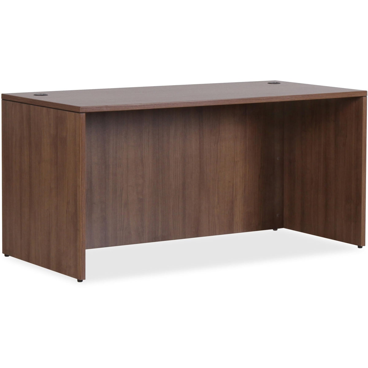 Lorell Walnut Laminate Office Suite Desking