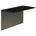 HON 38210NS 38000 Series Bridge, 48w x 24d x 29-1/2h, Mahogany/Charcoal