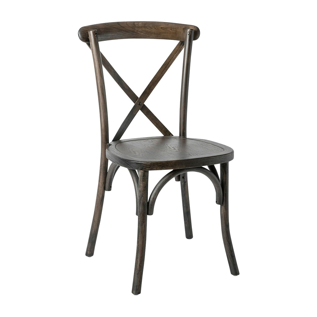 Flash Furniture HERCULES Series Early American Cross Back Chair