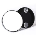 REVEL   12X Magnifying Makeup Mirror, Portable Round Hand Mirror with 2 Suction Cups for Wall Mounting, Use for Makeup Applicati