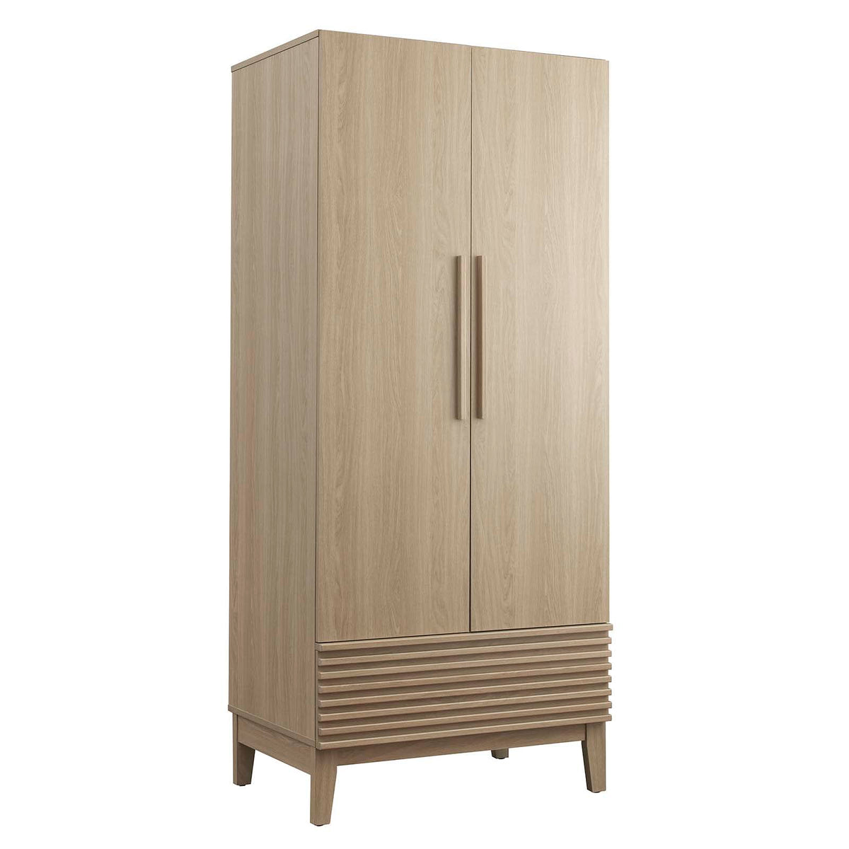 Modway Baron Render Wardrobe, Oak