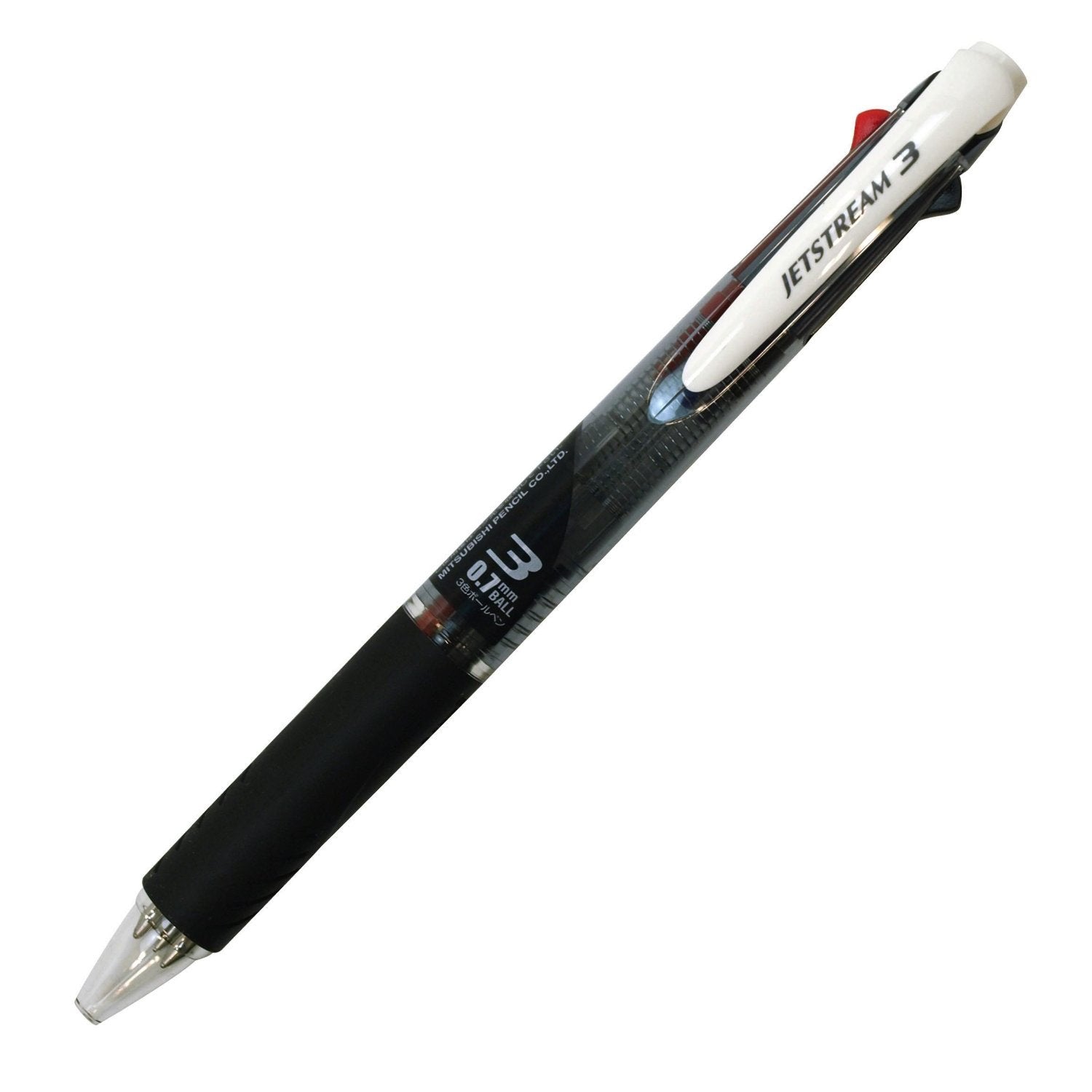 Uni Ballpoint Pen Jetstream 3 Color Red, Blue Ink 0.7Mm, Black (Sxe340007.24)