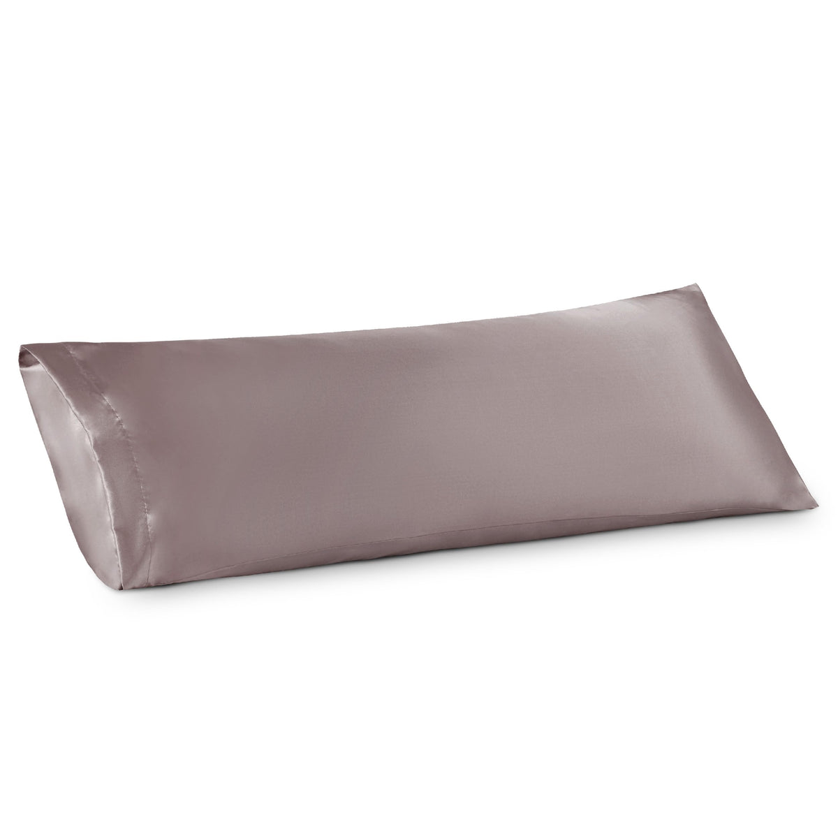 Bedsure Body Pillow Cover Dusty Rose 20X54 Inches - Super Soft Silky Satin Long Pillowcase - Envelope Closure Body Pillow Pillow
