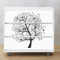 Self-Adhesive Dresser Sticker, Peel and Stick Furniture Stickers/Decals, Removable Furniture Skin (002, MALM)