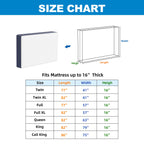 Ticonn Mattress Bags For Moving, Twin Mattress Cover For Moving, Heavy Duty, Full-Around Handle With Adjustable Buckles, Mattress Storage Bag & Moving Supplies (Gray, Twin)