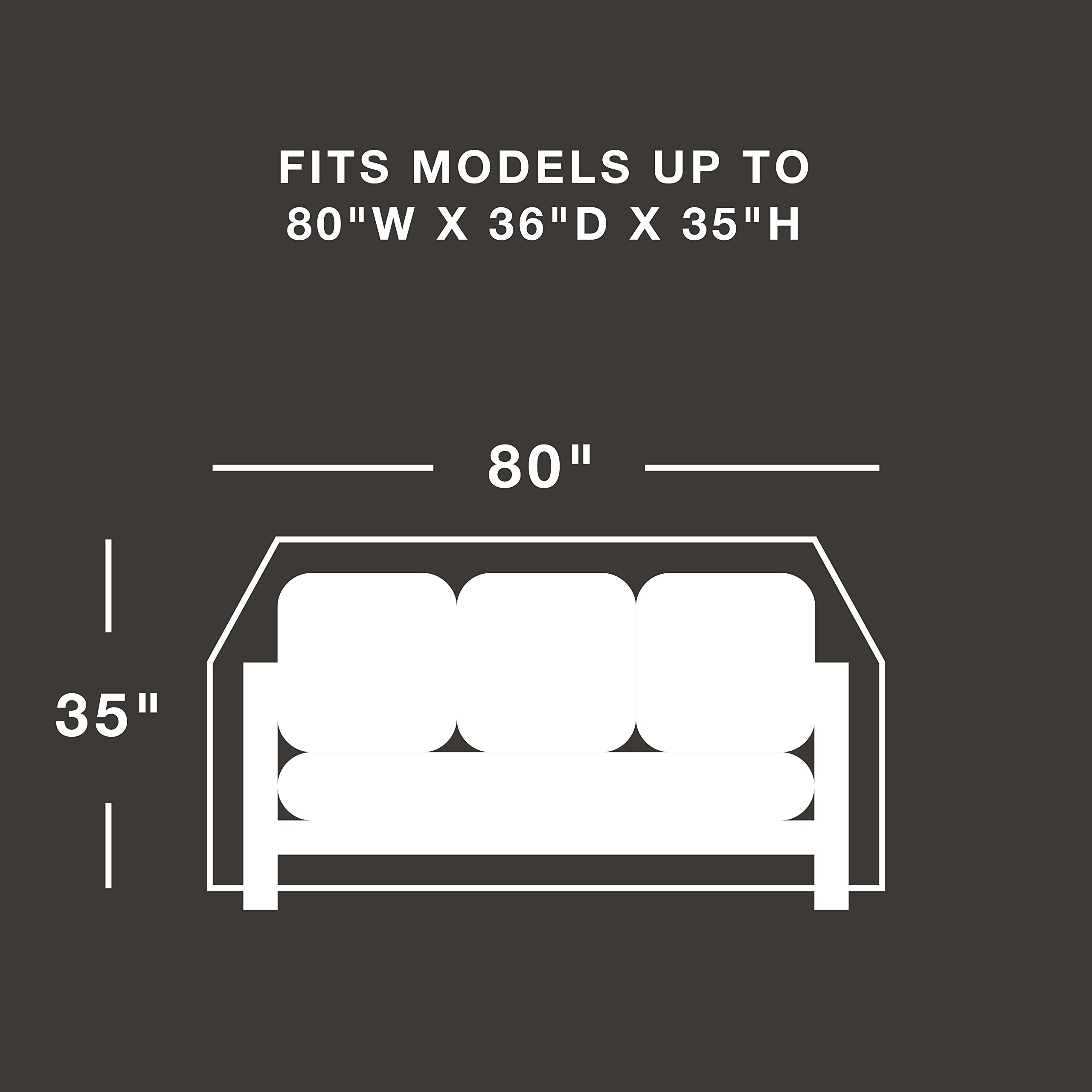 True Guard Patio Furniture Cover, Sofas Up To 80'
