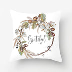 Psdwets Autumn Decorations Pumpkin Pillow Covers Set Of 4 Fall Decor Grateful Thanksgiving Throw Pillow Covers Cushion Cover 18