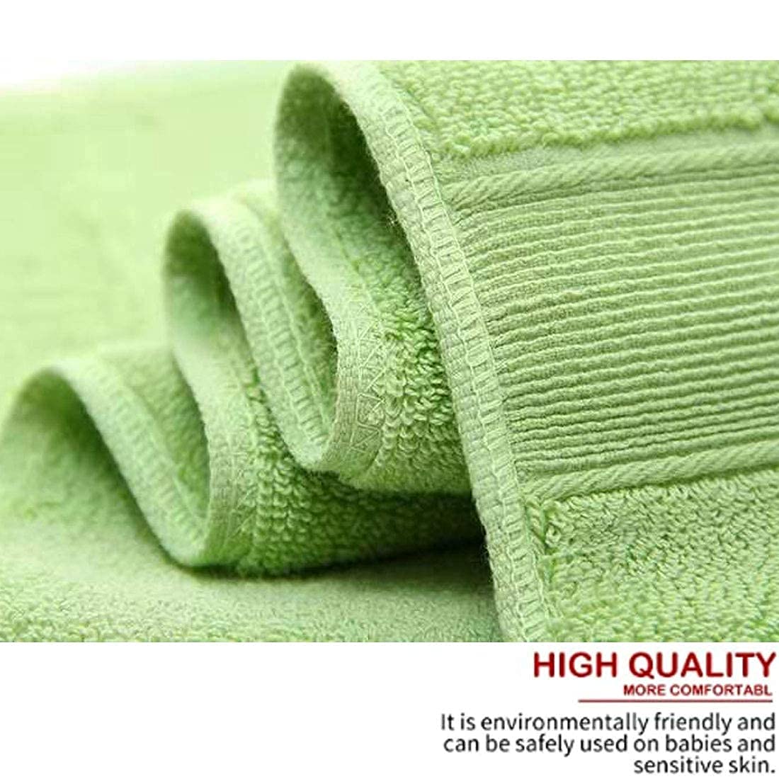 Ruibolu Hand Towels For Bathroom - Cotton Ultra Soft Highly Absorbent Hand Towel 2 Set, Size 14'' X 30'' Home Bathroom Hand Towe