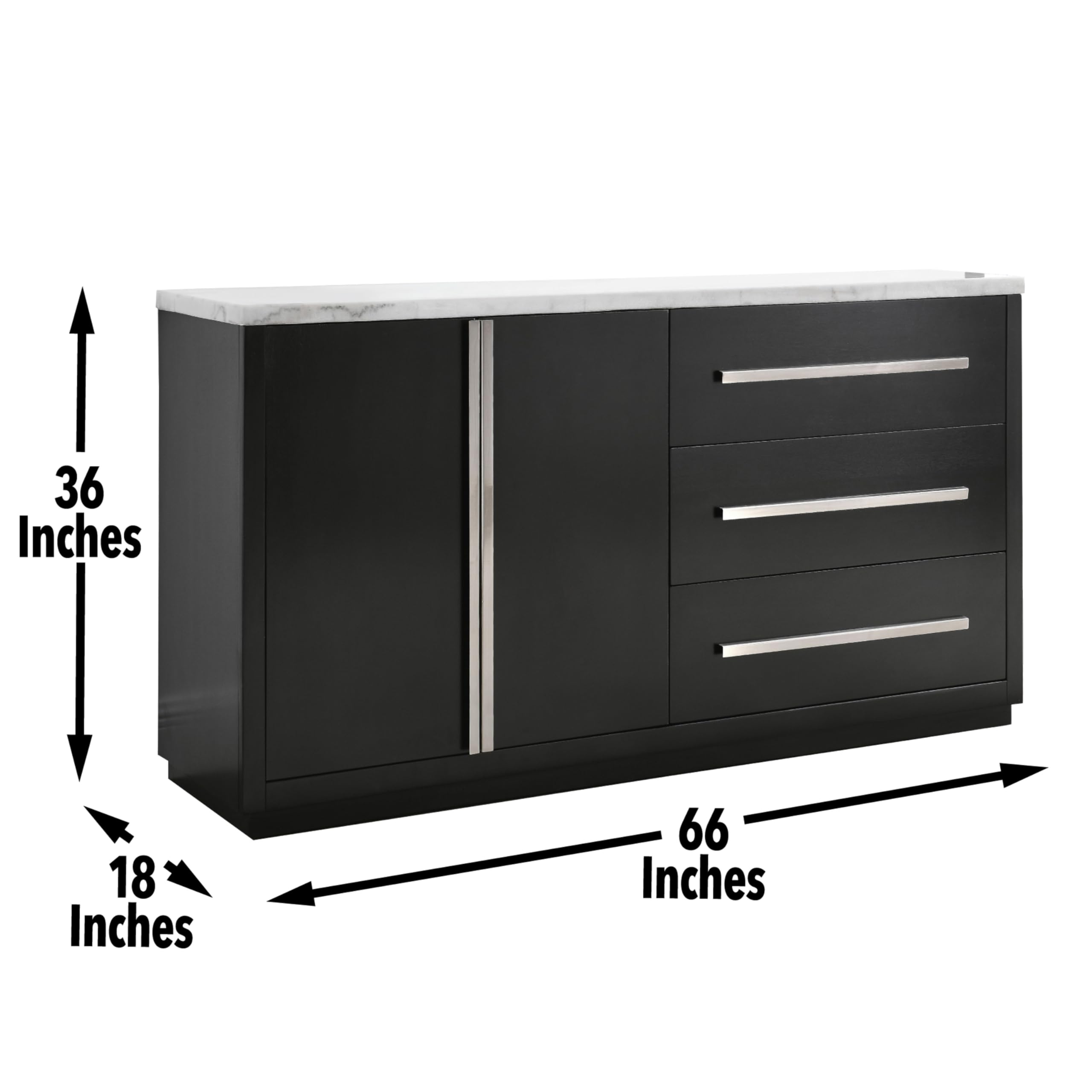 Steve Silver Furniture Camila Server